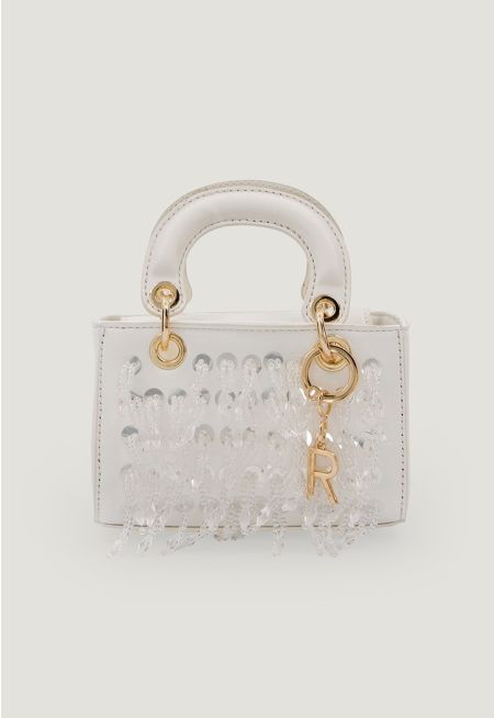 Beaded Fringe Handbag