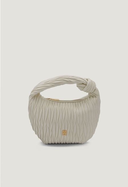 Mini Handbag with Knot Detail