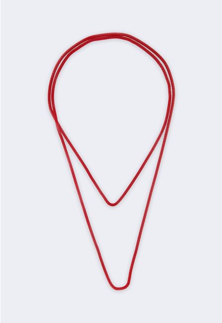 Flex Metal Wrap Necklace