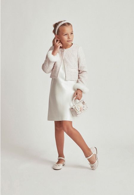 Tweed Jacket and Dress Combo