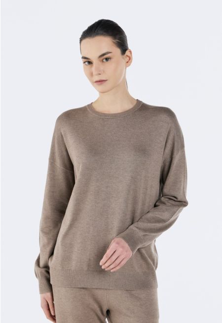 Solid Knitted Top