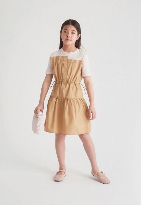 Ruffled T-Shirt Dress