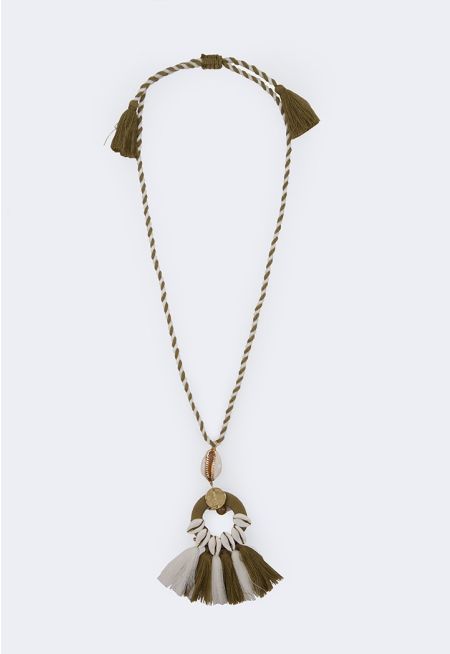 Crytal Embellished Royal Necklace