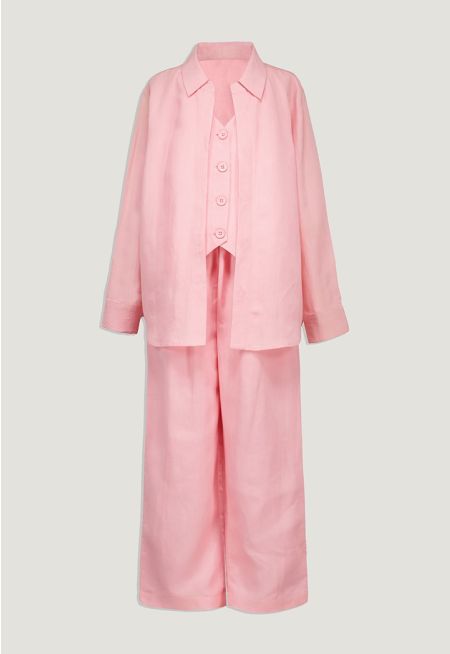 2-in-1 Shirt & Trousers Set (2PCS)