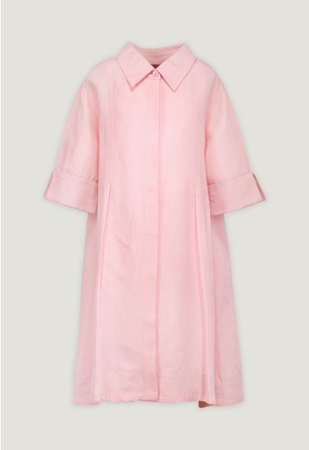 Relaxed-Fit Linen Dress
