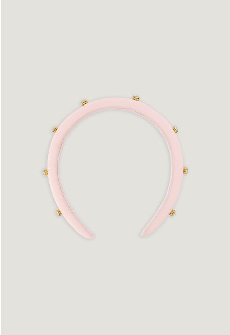 Crystal Dot Quilted Headband