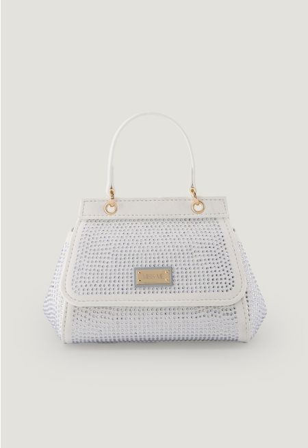 Glitter Mini Top Handle Bag