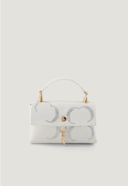 Crystal Cloud Mini Crossbody Bag