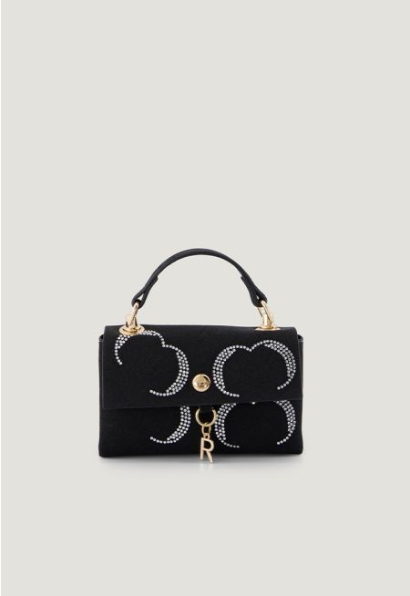 Crystal Cloud Mini Crossbody Bag
