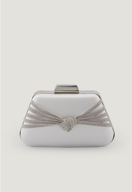 Crystal knot Mini Clutch