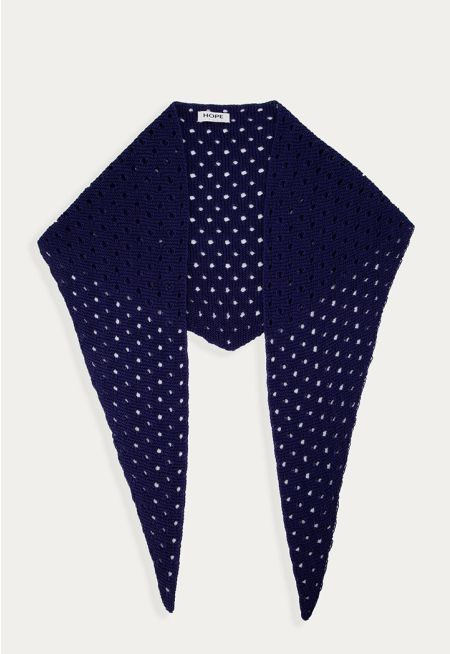 Triangle Crochet Scarf