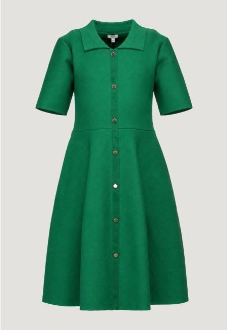Saudi National Day Knit Dress