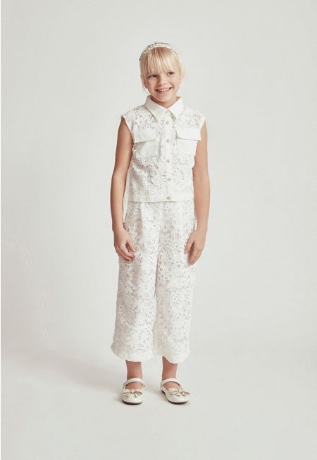 Lace Detailed Set (2PCS)