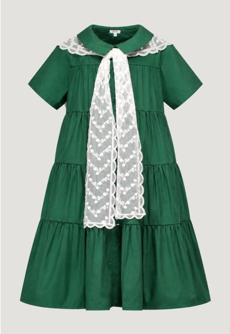 Saudi National Day Dress with Scarf