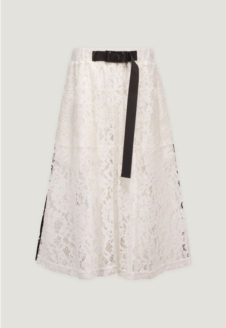 Lace Skort Lined with shorts