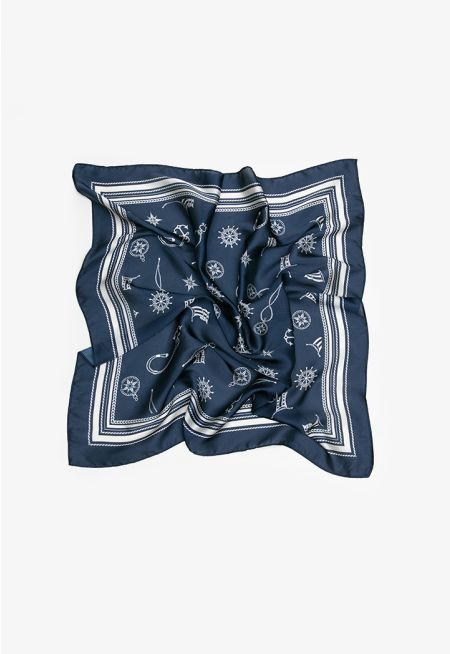 Square All Over Printed Scarf -Sale