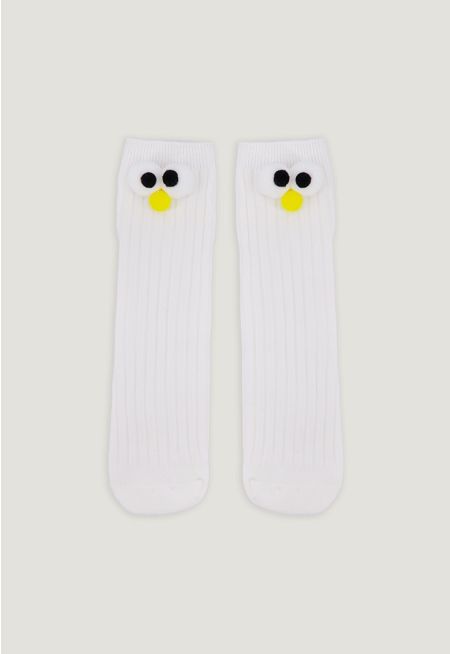 3D Details Knitted Socks