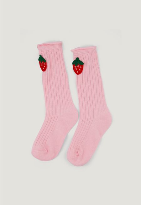 Strawberry Patch Knitted Socks