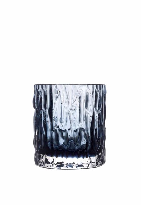 Candle Holder Blue 7Cm