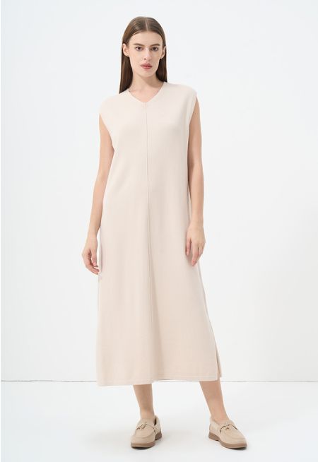 Basic Sleeveless Maxi Dress