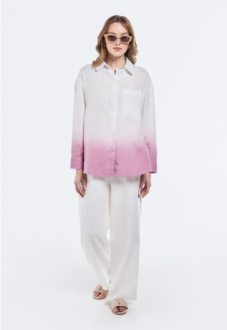 Elastic Waist Multi Pocket Trousers