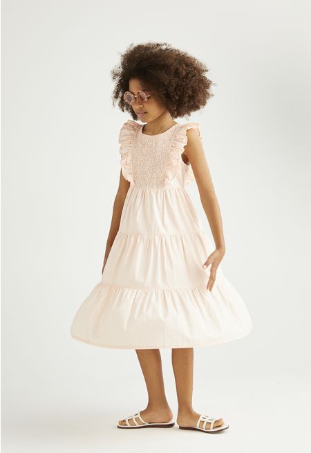 Smocked Bodice Summer Dress