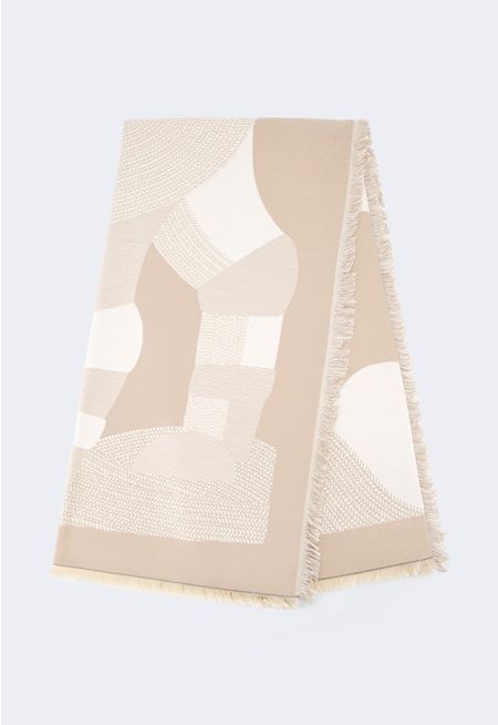Horse Print Pashmina Scarf