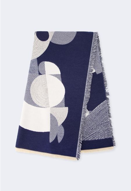 Horse Print Pashmina Scarf