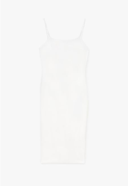  Solid Bodycon Basic Dress