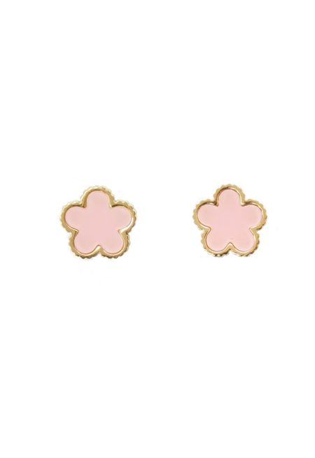 Floral Charms Embellished Earrings