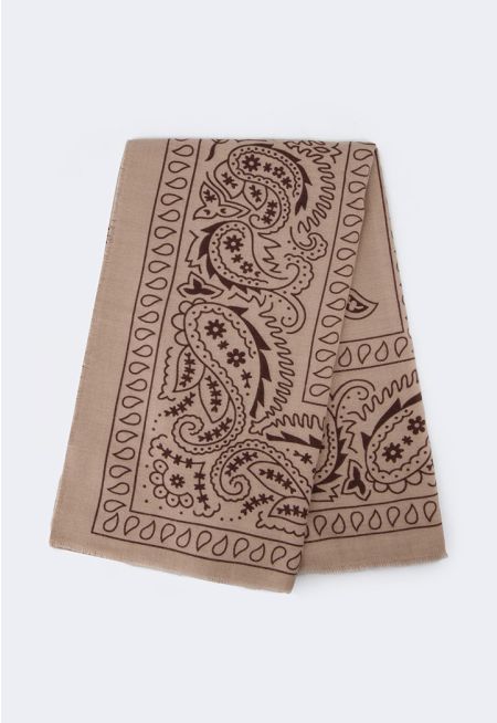 Paisley Pattern Scarf 