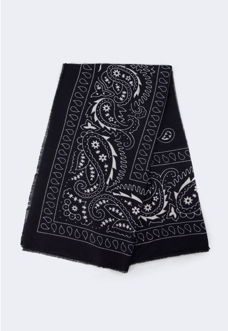Paisley Pattern Scarf 