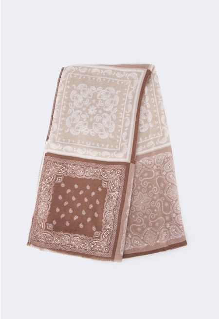 Paisley Patches Shawl