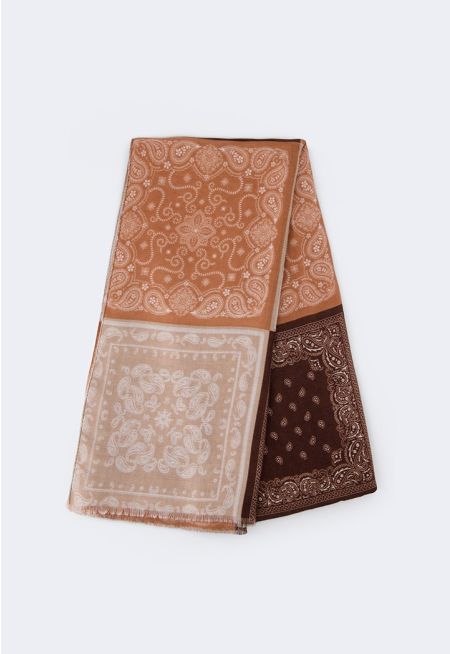 Paisley Patches Shawl