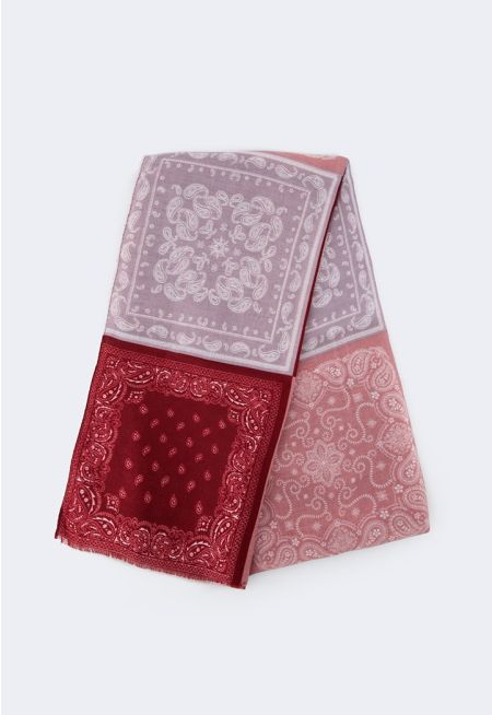 Paisley Patches Shawl