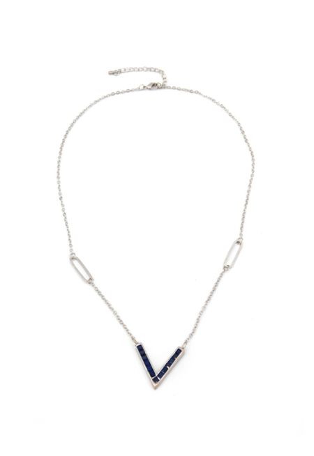 Crystal V Shaped Necklace