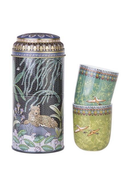 Jangala Cup & Tin Box Set Of 2 Cups