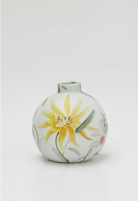 Hand-Painted Porcelain Vase