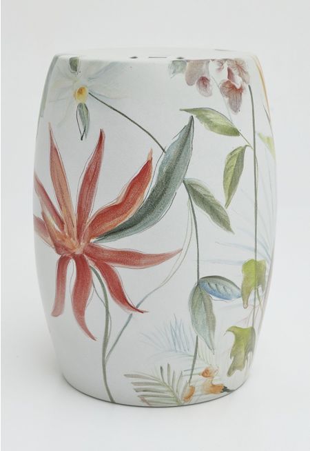 Hand-Painted Porcelain Vase