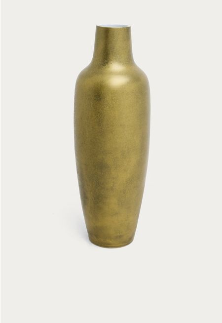 Bronze Patina Tall Vase