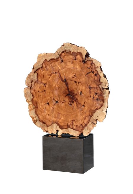 Datewood Gallery Display On Graphite Steel Base