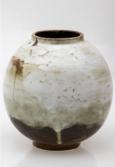 Hand-Painted Porcelain Vase
