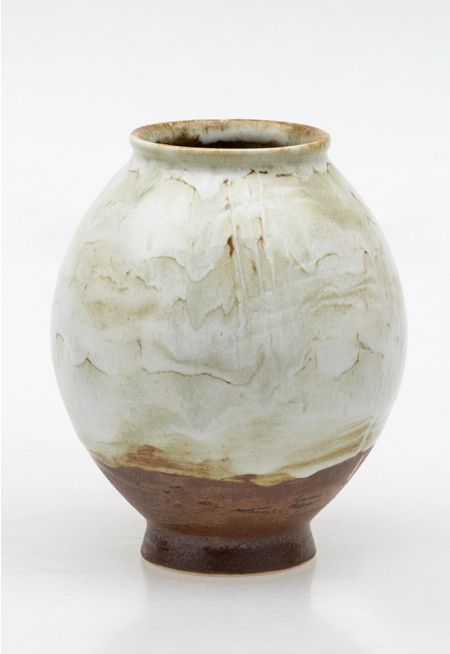 Hand-Painted Porcelain Vase