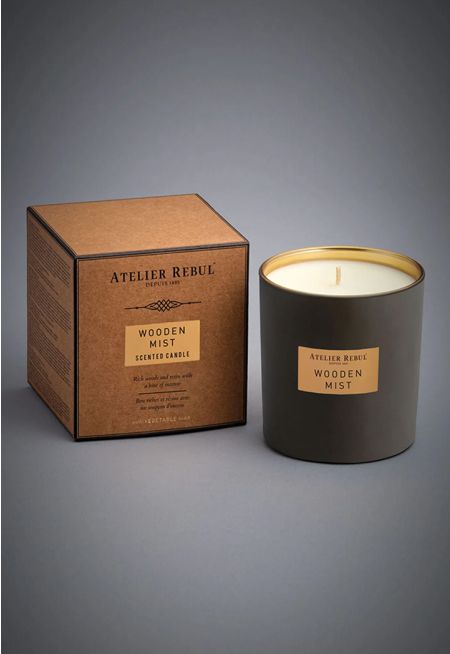 Wooden Mist Scented Candle 210 gr Wood