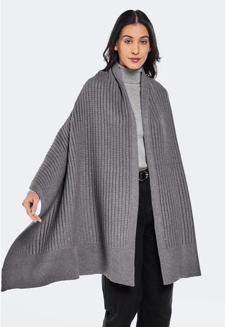 Plain Ruffled Cape