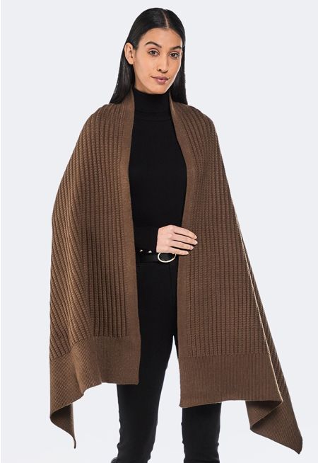 Plain Ruffled Cape