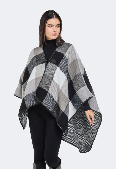 Reversible Winter Poncho