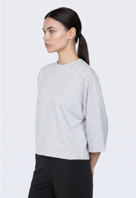 Kimono-Sleeve Sweatshirt