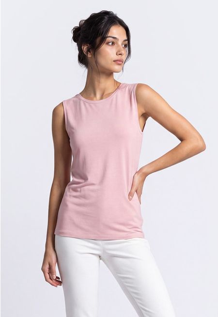 Sleeveless Basic Top