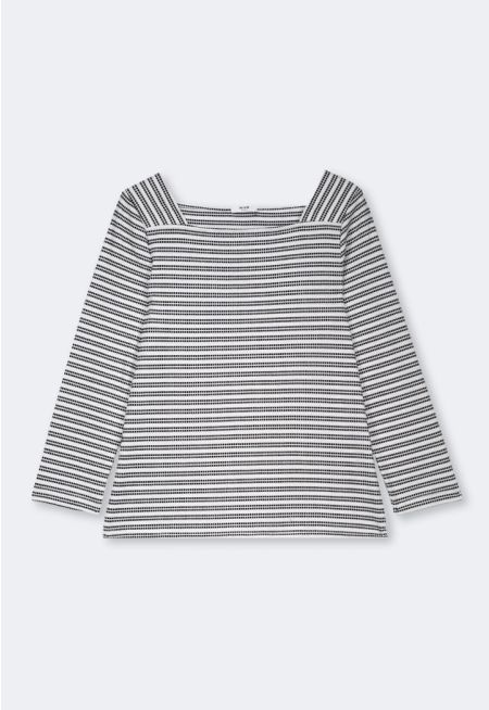 Contrast Striped Top